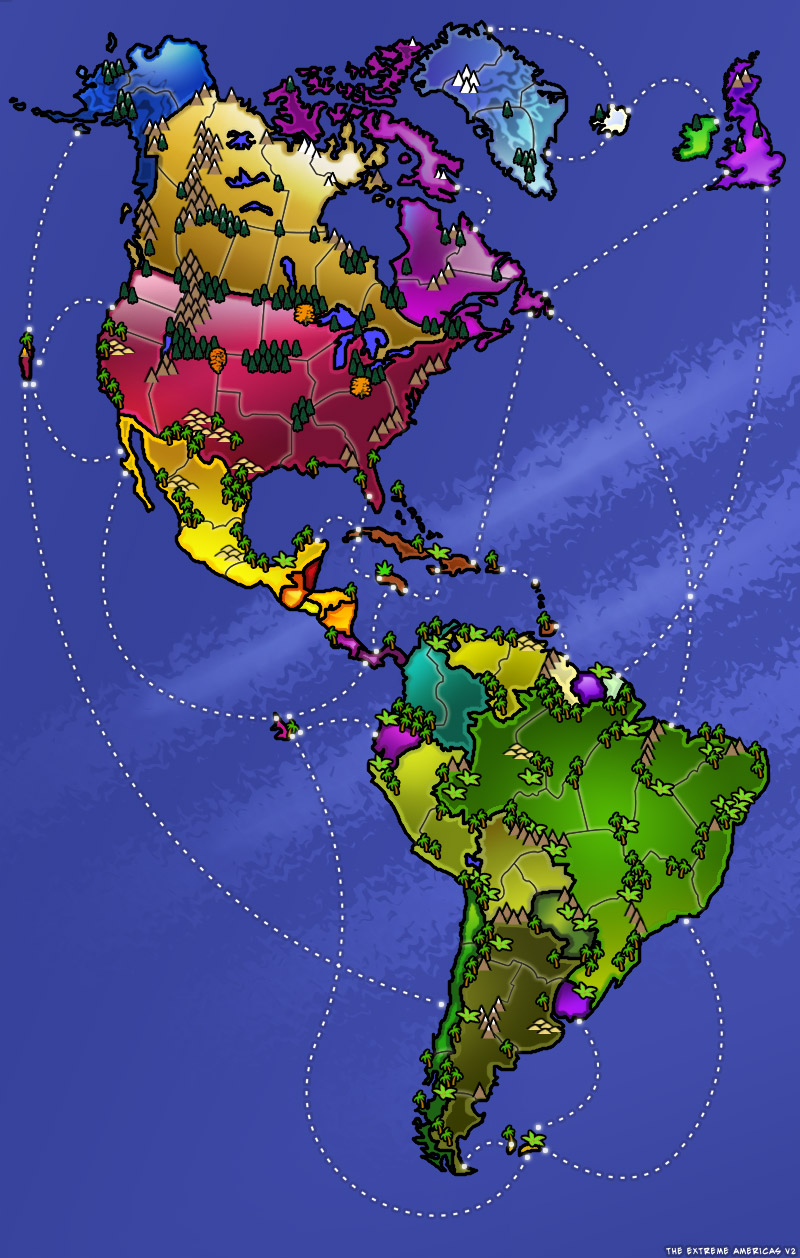 the map